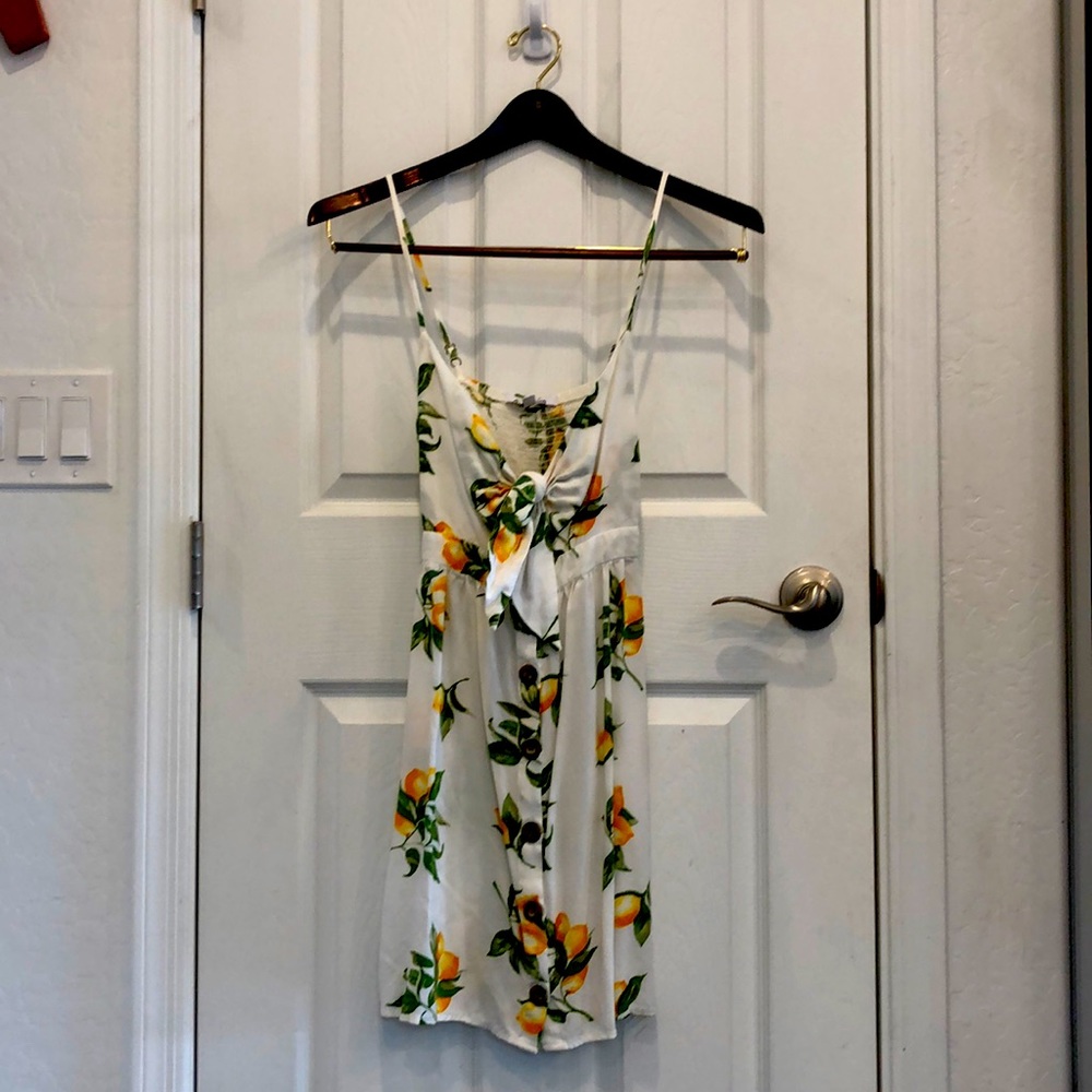 Lemon Mini Dress